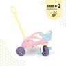 Triciclo Infantil Abelhinha com Empurrador com Protetor e Cestinha Xalingo - 3