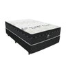 Cama Box Casal Colchão Molas Ensacadas Gazin 138x188cm Branco/Preto - Suporta até 120kg por - 2