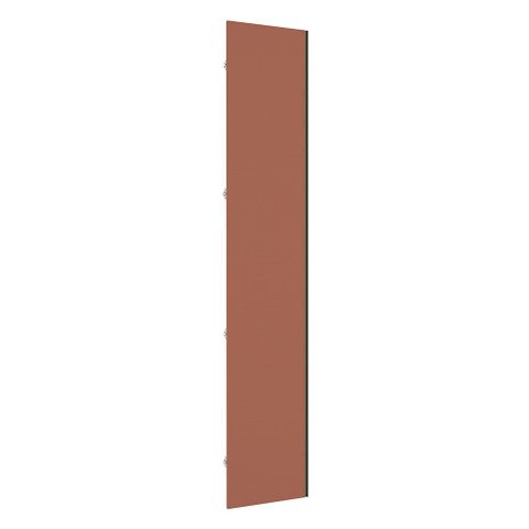Porta para Closet Individual 50cm com Puxador Perfil Inox Luciane Móveis