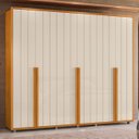 Ver imagem 2 de Guarda Roupa Casal 278cm com 6 Portas Zac Off/cinamomo Z10 - Mpozenato