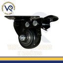 Ver imagem 5 de Kit 6 Rodinhas Giratória Refoçada 40mm Black com Trava e com Rolamento Anti Risco 200kg para Moveis