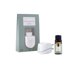 Aromatizador Elétrico Difusor Ambiente com Essência Bamboo 10ml - Via Aroma Loja da Índia Kit Essênc - 1