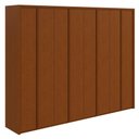 Ver imagem 2 de Guarda-roupa Casal 100% Mdf 8 Portas Easy Glow Frassino