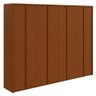 Guarda-roupa Casal 100% Mdf 8 Portas Easy Glow Frassino - 2