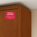 Ver mais imagens de Guarda-roupa Casal 100% Mdf 8 Portas Easy Glow Frassino