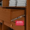 Guarda-roupa Casal 100% Mdf 8 Portas Easy Glow Frassino - 5