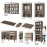 Cozinha Modulada Completa 271cm 7 Peças Connect Duna/Cristal - Henn - 4