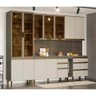 Cozinha Modulada Completa 271cm 7 Peças Connect Duna/Cristal - Henn - 2