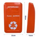 Ver imagem 4 de Lixeira para Descarte de Pilhas e Baterias de 30 Litros