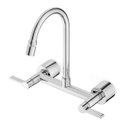 Ver imagem 3 de Misturador para Cozinha de Parede Externo com Bica Móvel e Arejador Articulado Lix Cromado Celite Có