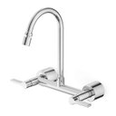 Ver imagem 1 de Misturador para Cozinha de Parede Externo com Bica Móvel e Arejador Articulado Lix Cromado Celite Có