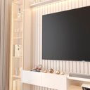 Ver imagem 7 de Painel Ripado para TV até 75 Polegadas com LED com Vidro Reflecta 100% MDF 223cmx219cm Vidro Vitoria Regia Yescasa