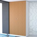 Ver imagem 5 de Painel para Tv até 60 Polegadas Home Ripado Nature Fosco - Panorama Móveis