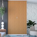 Ver imagem 2 de Painel para Tv até 60 Polegadas Home Ripado Nature Fosco - Panorama Móveis