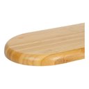 Ver imagem 3 de Kit 2 Bandeja Bambu Oval 34cm Travessa Ecokitchen - Mimo Style