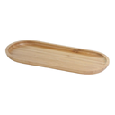 Ver imagem 5 de Kit 2 Bandeja Bambu Oval 34cm Travessa Ecokitchen - Mimo Style