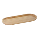 Ver imagem 2 de Kit 2 Bandeja Bambu Oval 34cm Travessa Ecokitchen - Mimo Style