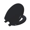 Ver imagem 1 de Assento Sanitário Astra C/ Amortecedor Oval Preto Universal