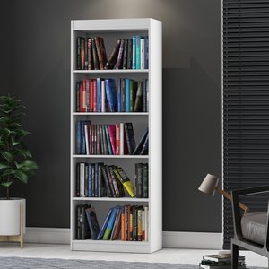 Armário Livreiro / Estante para Livros Encanto Branco - Rede Moveis