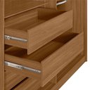 Ver imagem 6 de Guarda Roupa Casal Ambiente Dalila 32211 Amendola Off White Flex - Demóbile