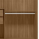 Ver imagem 3 de Guarda Roupa Casal Ambiente Dalila 32211 Amendola Off White Flex - Demóbile