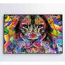 Quadro Leão Colorido Decor&Quadros NAT064 - 5