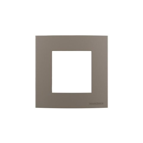 Placa com Suporte para Móveis Margirius Sleek Colors 80x80 Argila