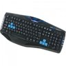 Teclado Gamer Usb Cobra Combatant X Preto/azul E-blue - 1