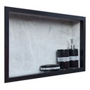 Ver imagem 5 de Nicho Porcelanato para Banheiro Cinza Polido 62x32cm