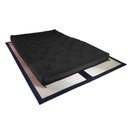 Ver imagem 6 de Colchão Futon Casal Dobrável Sofa Cama Preto Acquablock