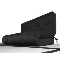 Colchão Futon Casal Dobrável Sofa Cama Preto Acquablock - 1
