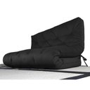Ver imagem 1 de Colchão Futon Casal Dobrável Sofa Cama Preto Acquablock