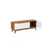 Rack Kappesberg 3 Portas Canela/branco 136cm - 3
