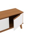 Ver imagem 4 de Rack Kappesberg 3 Portas Canela/branco 136cm