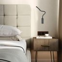 Ver imagem 3 de 4 Arandela Cabeceira Leitura Led Articulada 3w 3000k Bet67