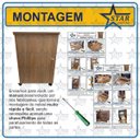 Ver imagem 3 de Móvel Gabinete Mesa Maquina de Costura Brother Sq9100