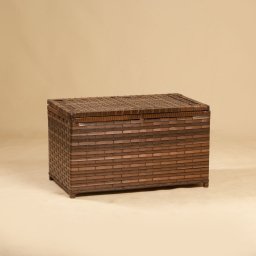 Baú Cesto Organizador Brinquedos Quarto 40x70x40 Grande Reforçado Fibra Sintética Junco 112 Litros:e - 1
