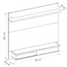 Painel para TV até 72 polegadas Caemmun Móveis - 4