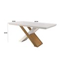 Ver imagem 3 de Conjunto Sala de Jantar Mesa 6 Cadeiras Amanda Espresso Móveis Bege/Creme/Off White/Imbuia