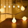 Fio de Luz de Led Cormilu, À Pilha,20 Lâmpadas, 2.8m - 4