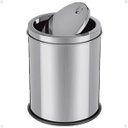 Ver imagem 2 de Lixeira Basculante em Aço Inox 8l Clink*