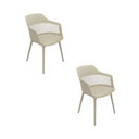 Ver imagem 2 de Kit com 2 Cadeira Marcela Montreal Jantar 140pp Nude