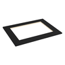 Tampo Mdp de 75 Cm para Cooktop com Recorte de 5 Bocas Preto - 1