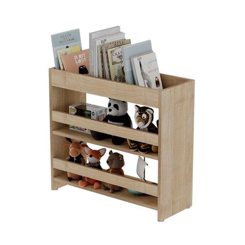 Organizador Infantil Petiz para Livros e Brinquedos Carvalho