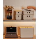 Ver imagem 2 de Organizador C/ Tampa Fly Creme 42x31x24cm - Paramount