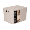 Ver imagem 1 de Organizador C/ Tampa Fly Creme 42x31x24cm - Paramount