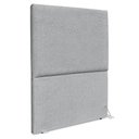 Ver imagem 1 de Cabeceira Solteiro 90 Cm com Frame Luna Boucle Cinza Artte