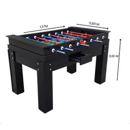 Mesa de Futebol de Mesa pebolim 1,37 X 0,89 3 Bolinhas - 5