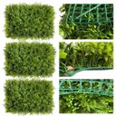 Ver imagem 4 de 23 Placas para Jardim Vertical Premium Folhagem Verde Aparência Realista 60x40cm Qualidade 3d