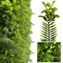 Ver imagem 3 de 23 Placas para Jardim Vertical Premium Folhagem Verde Aparência Realista 60x40cm Qualidade 3d